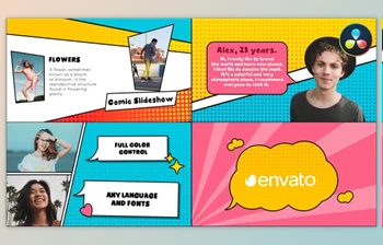 Download Comic Slideshow for <span class='badge badge-warning'>DaVinci</span> <span class='badge badge-warning'>Resolve</span> (<span class='badge badge-warning'>Videohive</span> 50524213)