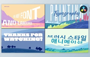 Download Painting Typography | <span class='badge badge-warning'>DaVinci</span> <span class='badge badge-warning'>Resolve</span> (<span class='badge badge-warning'>Videohive</span> 50524237)