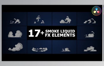 Download Smoke Liquid <span class='badge badge-warning'>Style</span> Elements | DaVinci Resolve (Videohive 50524249)