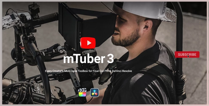 MotionVFX - Download mTuber 3.1 Final Cut Pro & DaVinci Resolve