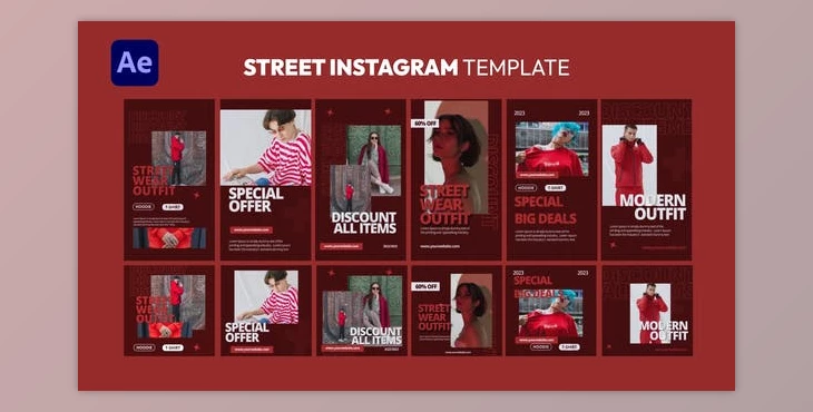 Download Urban Street Instagram Template (Videohive 50533967) - AE Project