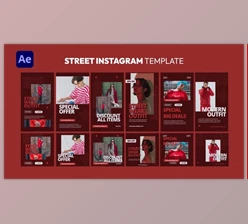 Download Urban Street Instagram Template (Videohive 50533967) - AE Project