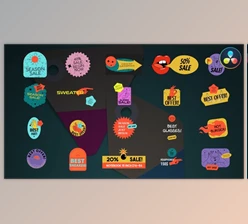 Download Sticker Sale Titles for DaVinci Resolve (Videohive 50500917)
