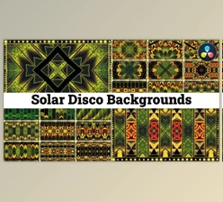 Download Solar Disco Backgrounds for DaVinci Resolve (Videohive 50500975)