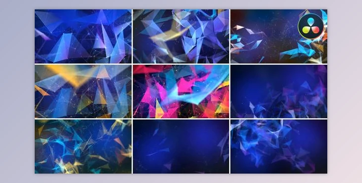 Download Plexus Backgrounds for DaVinci Resolve (Videohive 50465295)