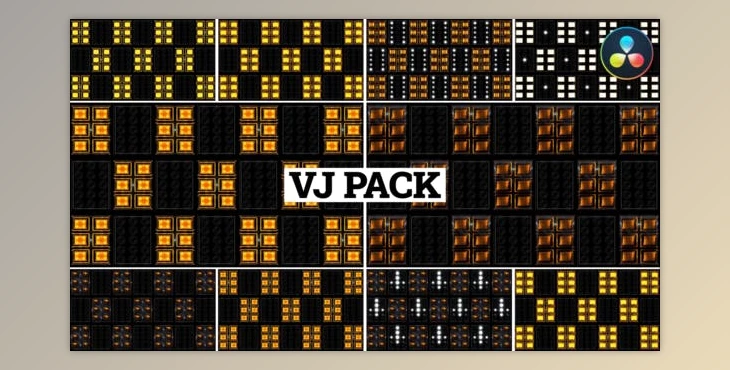 Download VJ Pack for DaVinci Resolve (Videohive 50501039)