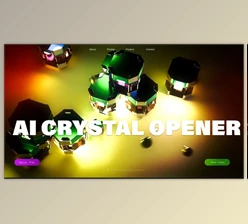 Download 3D Abstract Glitch AI Cristal Animation Opener IT (Videohive 50537864) - AE Project