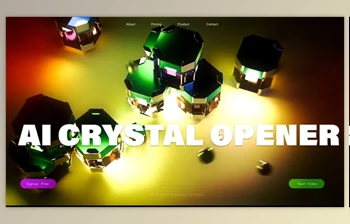 Download <span class='badge badge-warning'>3D</span> Abstract Glitch AI Cristal Animation Opener IT (Videohive 50537864) - AE Project