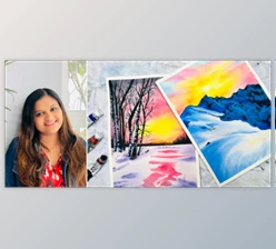 Download Arctic Dreams: Learn to Paint Winter’s Beauty with Sunset Hues and Mountain Blues