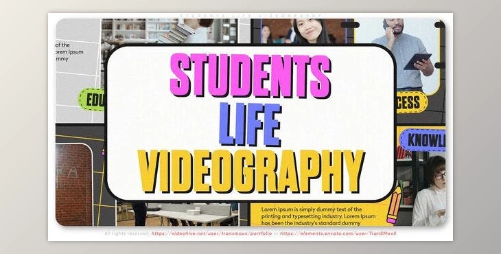Download Students Life Videography (Videohive 50559563) - AE Project