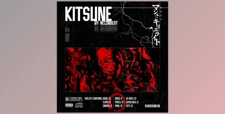 Download Neconbeat Kitsune Drum Kit (WAV)