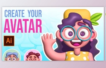Download Get Crazy and Create your 3d Avatar with Adobe <span class='badge badge-warning'>illustrator</span>
