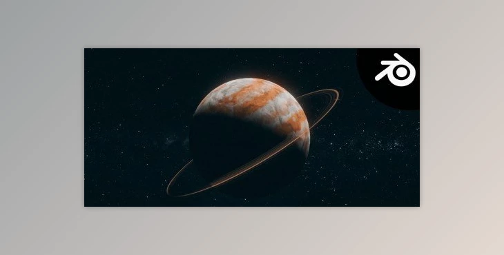 Download Blender Cosmos: Procedural Gas Planets with Blender
