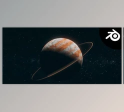 Download Blender Cosmos: Procedural Gas Planets with Blender