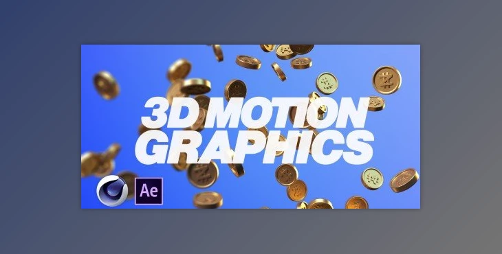 Download 3D motion graphics with Cinema 4D and After effect