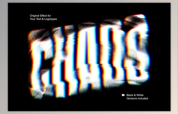 Download Distortion Mash Text Effect - 92015765