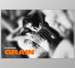 Download Black and White Grain Photo Effect - 92015762