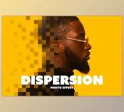 Download Pixel Dispersion Photo Effect - 92006594