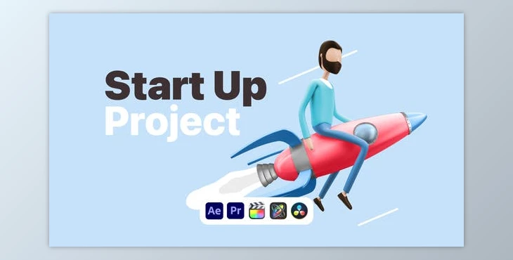 Download Explainer Man Start Up (Videohive 50639694) - AE Project