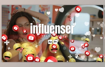Download Influenser <span class='badge badge-warning'>Transitions</span> (Videohive 50596436) - AE Project