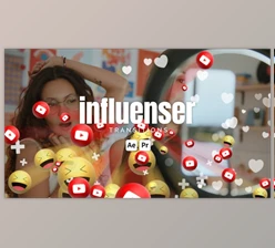 Download Influenser Transitions (Videohive 50596436) - AE Project