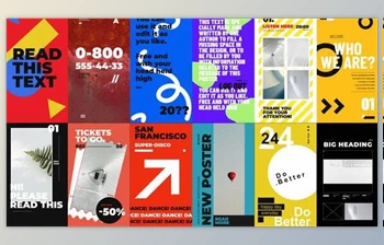 Download Bold Minimalism Posters <span class='badge badge-warning'>Package</span> (<span class='badge badge-warning'>Videohive</span> 50546447) - AE <span class='badge badge-warning'>Project</span>