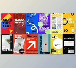 Download Bold Minimalism Posters Package (Videohive 50546447) - AE Project