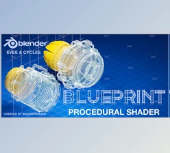Download Blender Market - Blueprint Procedural Shader v1