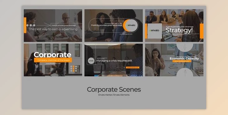 Download Corporate Typographic Scenes (Videohive 50661899) - AE Project