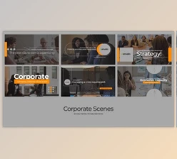 Download Corporate Typographic Scenes (Videohive 50661899) - AE Project
