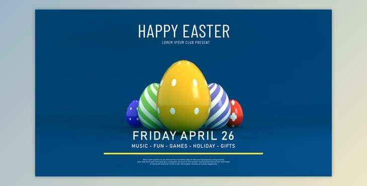 Download Happy Easter (Videohive 50660750) - AE Project
