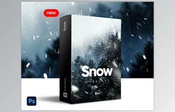Download 45 Ultra Realistic <span class='badge badge-warning'>Cinematic</span> Photoshop Overlays, Snow Overlay, Photo Editing, Photoshop Atmosphere Overlays