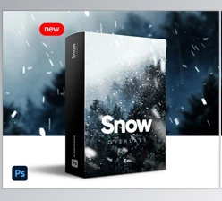 Download 45 Ultra Realistic Cinematic Photoshop Overlays, Snow Overlay, Photo Editing, Photoshop Atmosphere Overlays
