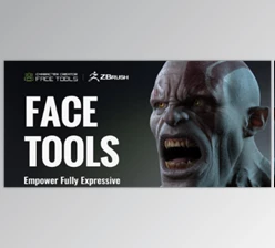 Download ZBrush Face Tools (v1.01 Character Creator 4)