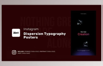 Download Instagram Dispersion <span class='badge badge-warning'>Typography</span> Posters (<span class='badge badge-warning'>Videohive</span> 50672751) - AE <span class='badge badge-warning'>Project</span>