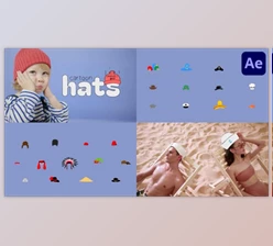Download Cartoon Masks And Hats for After Effects (Videohive 50652024) - AE Project