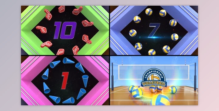Download Volleyball Countdown 6 (Videohive 50521741) - AE Project