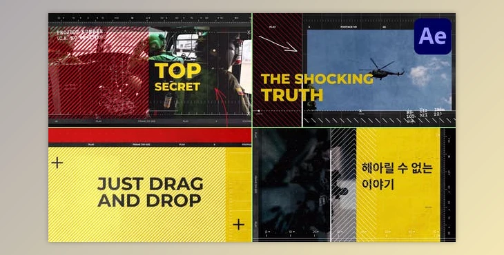 Download Top Secret for After Effects (Videohive 50604319) - AE Project