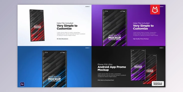 Download Android App Promo | S24 Ultra Mockup (Videohive 50381139) - AE Project