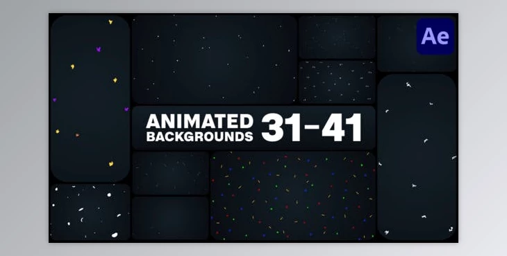 Download Animated Backgrounds for After Effects (Videohive 50627685) - AE Project