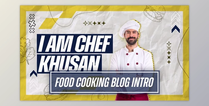 Download Food Cooking Blog Channel Intro (Videohive 50548837) - AE Project