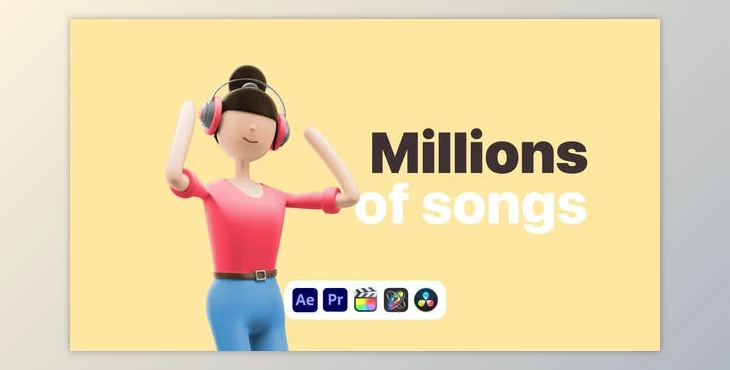 Download Explainer Girl Music Store (Videohive 50622914) - AE Project