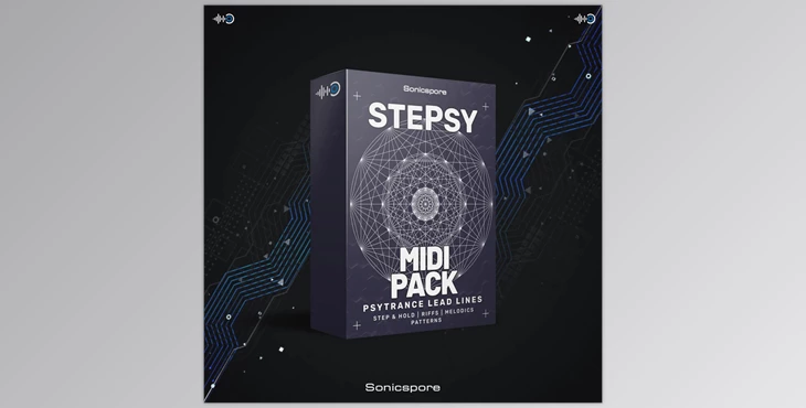 Download Sonicspore STEPSY Psytrance Lead Lines (MiDi)