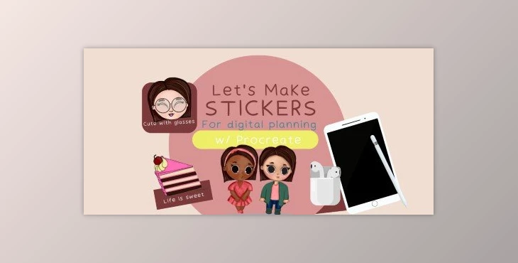 Download Creating Digital Stickers in Procreate