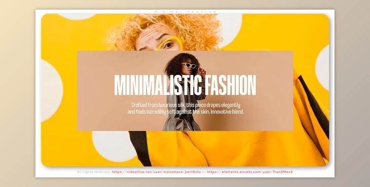 Download Minimal Fashion (Videohive 50679371) - AE Project