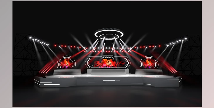 Download Blender Market – Stage Lighting Kit