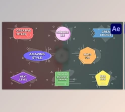 Download Creative Titles for After Effects (Videohive 50708083) - AE Project