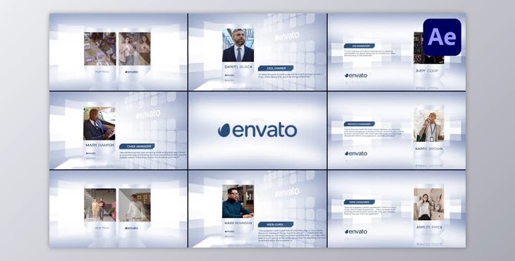 Download Company Employees Presentation for After Effects (Videohive 50690119) - AE Project