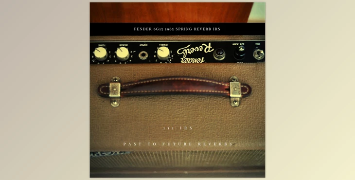 Download Fender 6G15 1965 Spring Reverb IRs