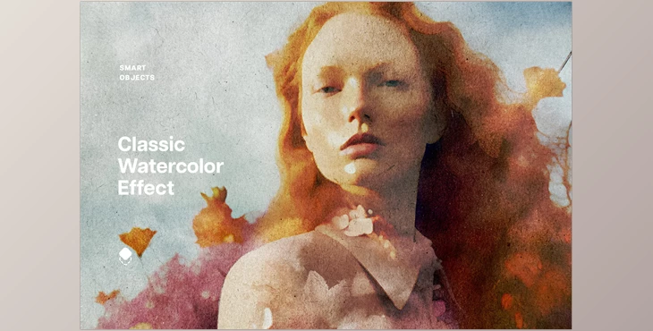 Download Classic Watercolor Photo Effect - 92034629